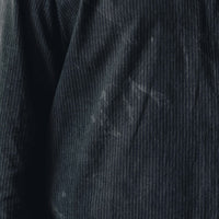 Evan Kinori Big Shirt II, Sumi Ink Overdye Black