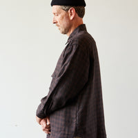 Evan Kinori Big Shirt, Irish Linen Check