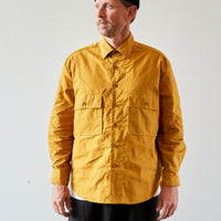 Evan Kinori Big Shirt, Waxed Cotton