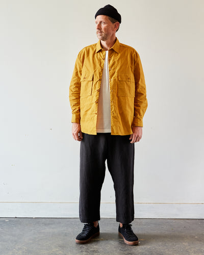 Evan Kinori Big Shirt, Waxed Cotton