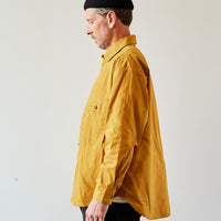 Evan Kinori Big Shirt, Waxed Cotton