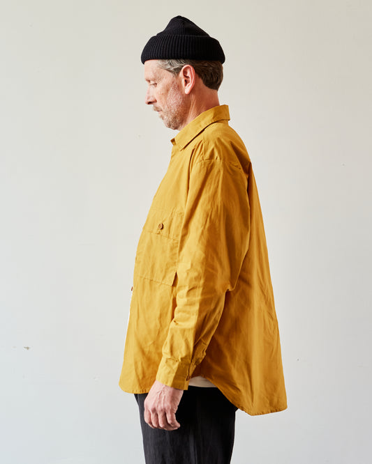 Evan Kinori Big Shirt, Waxed Cotton