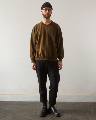 Evan Kinori Crewneck Sweatshirt, Moss