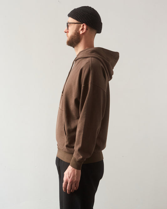 Evan Kinori Hooded Sweatshirt, Faded Brown