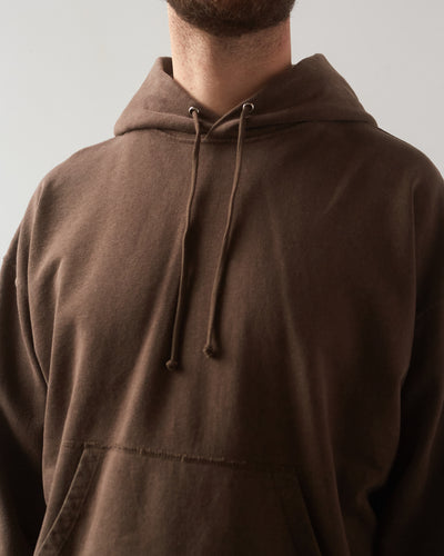 Evan Kinori Hooded Sweatshirt, Faded Brown