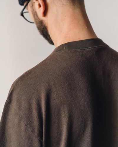 Evan Kinori Pocket Tee, Faded Brown