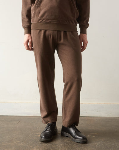 Evan Kinori Sweat Pant, Faded Brown