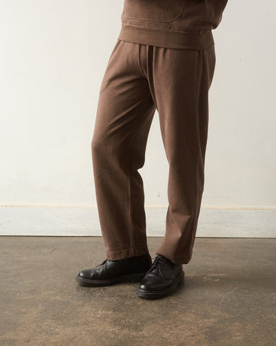 Evan Kinori Sweat Pant, Faded Brown