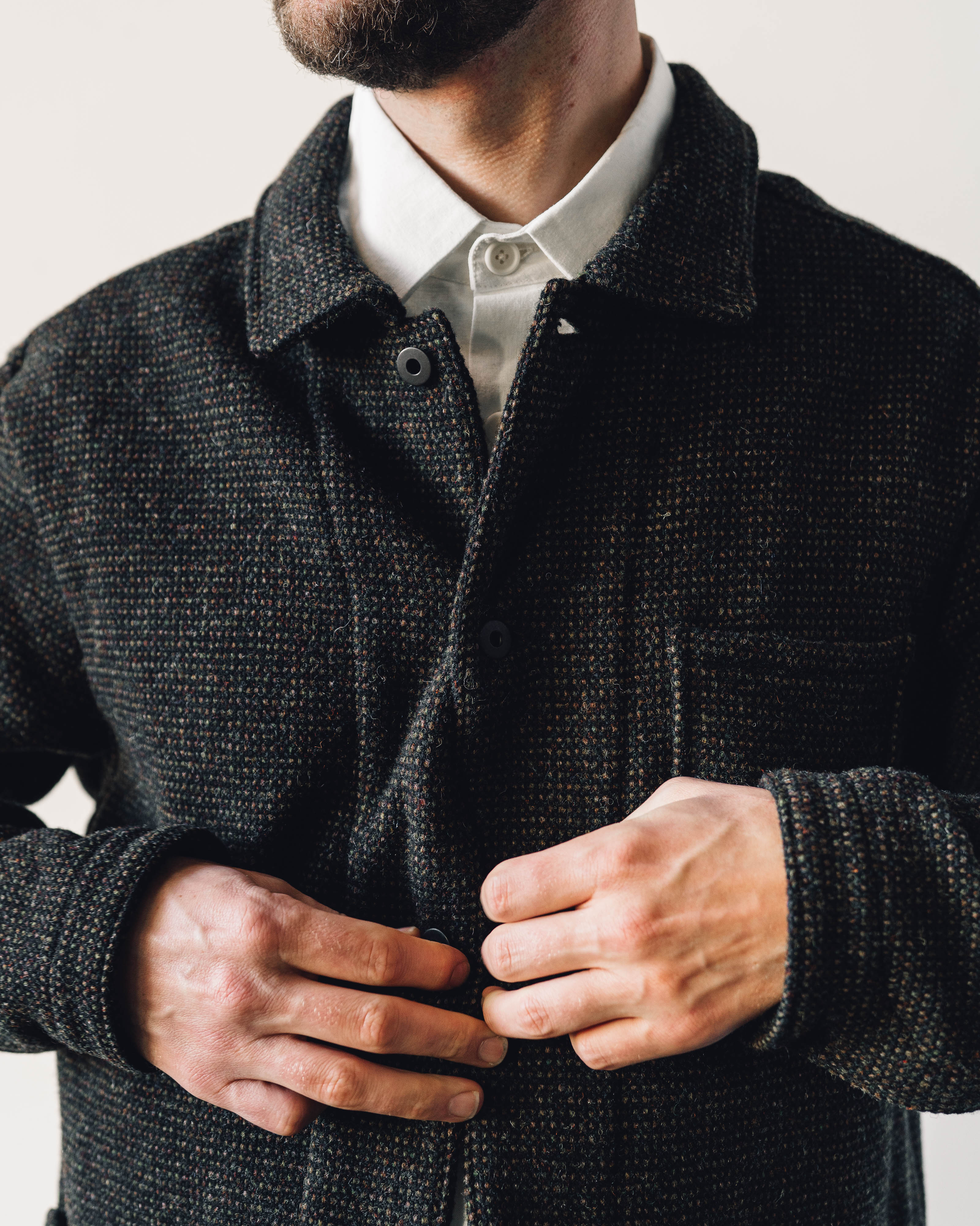Three Pocket Jacket - Organic Cotton Twill (Natural Dye