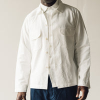Evan Kinori Field Shirt, White
