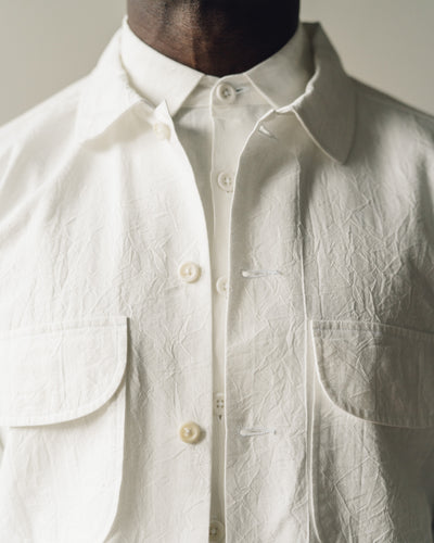 Evan Kinori Field Shirt, White