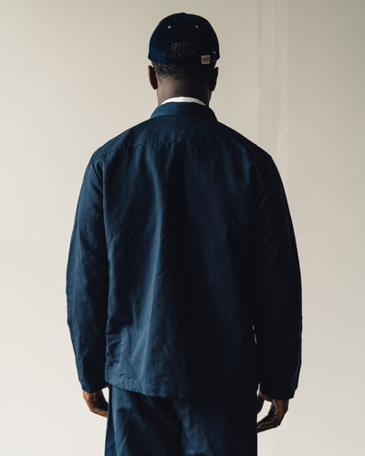 Evan Kinori Field Shirt, Navy