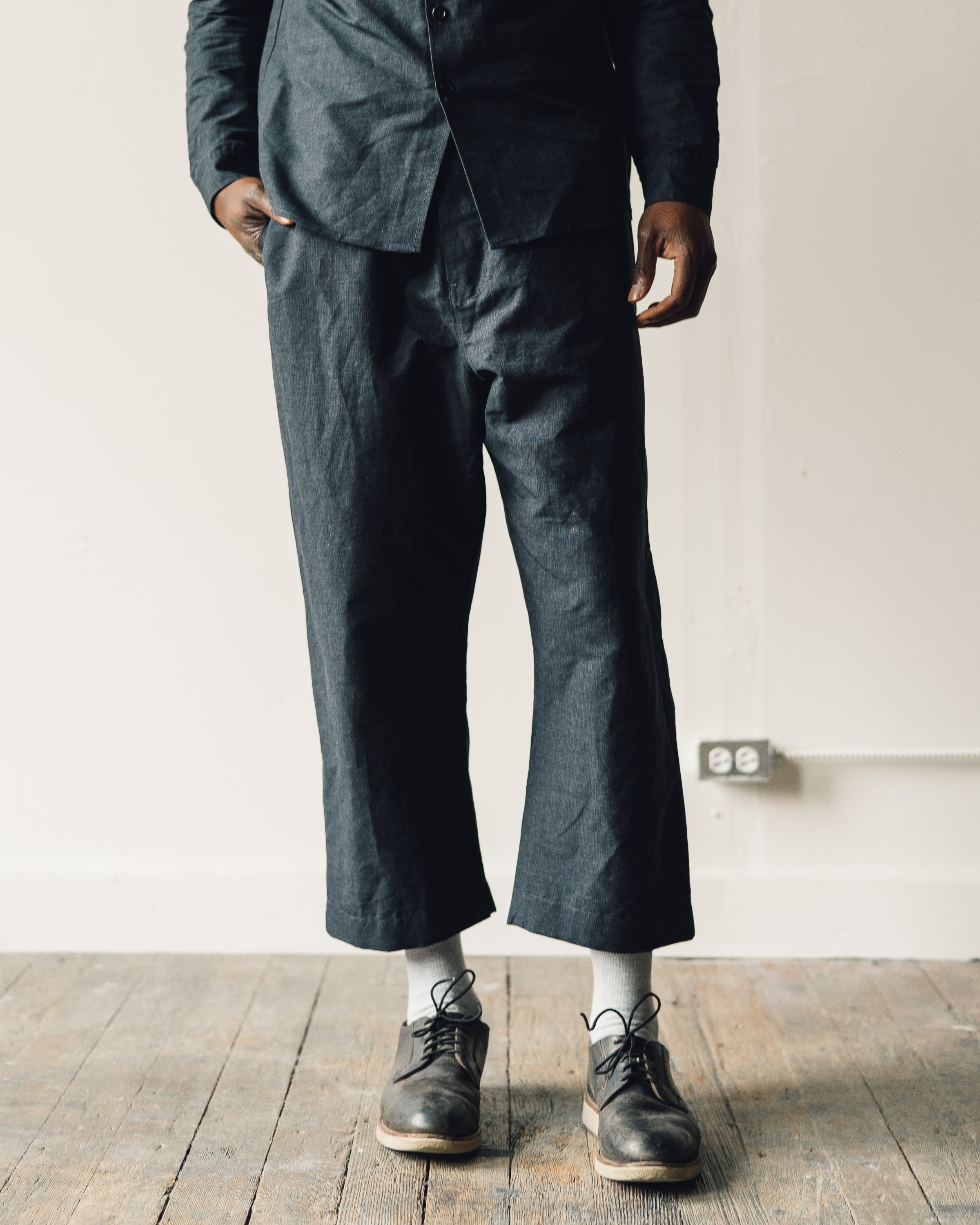 パンツ evan kinori elastic pant Evan Kinori Elastic Pant, Natural – Glasswing