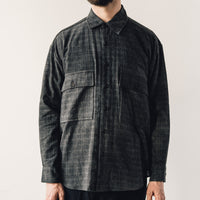 Evan Kinori Big Shirt, Sumi Ink Check