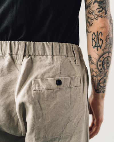 Evan Kinori Elastic Pant, Natural