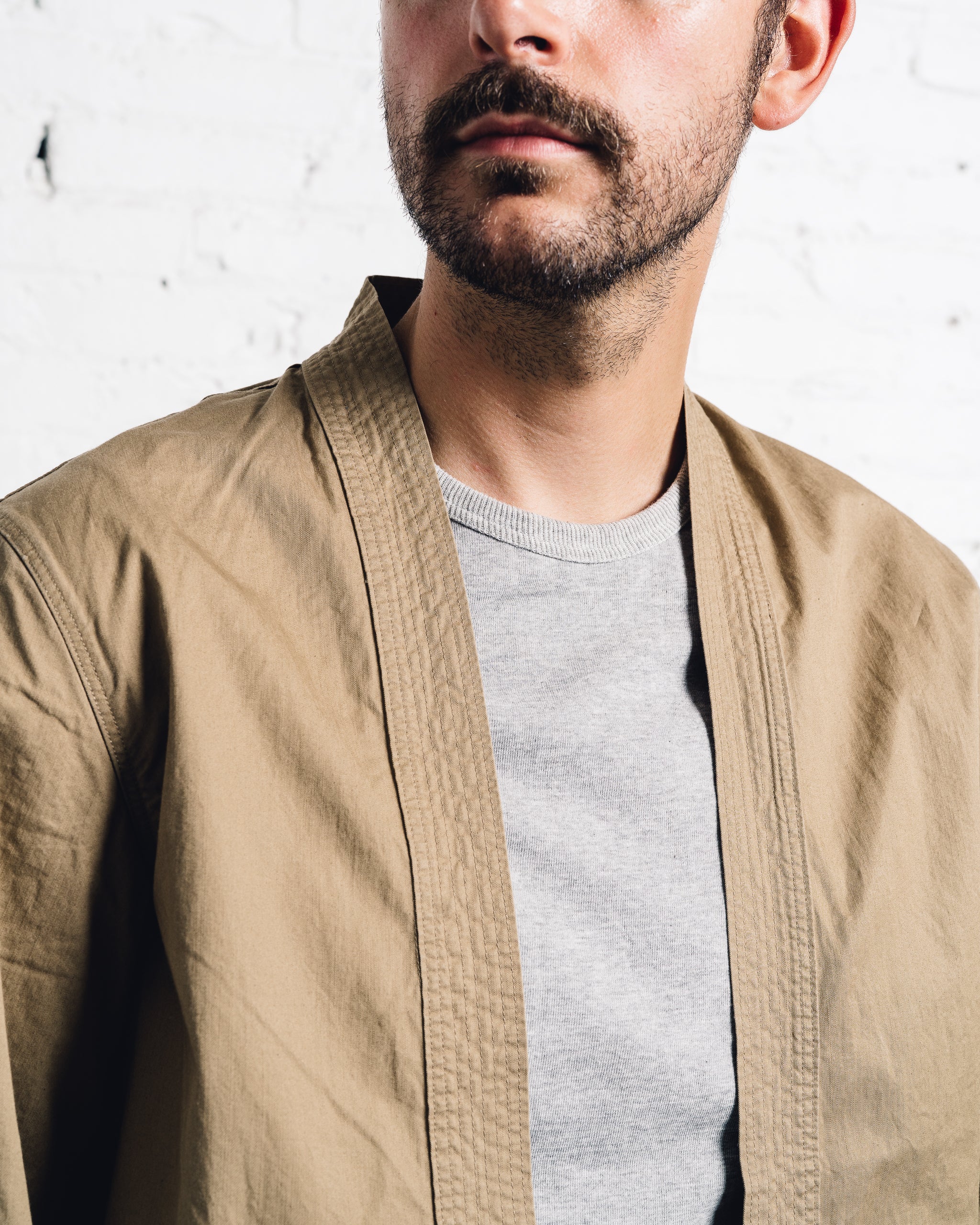 Kapital Kakashi Shirt, Beige | Glasswing Shop