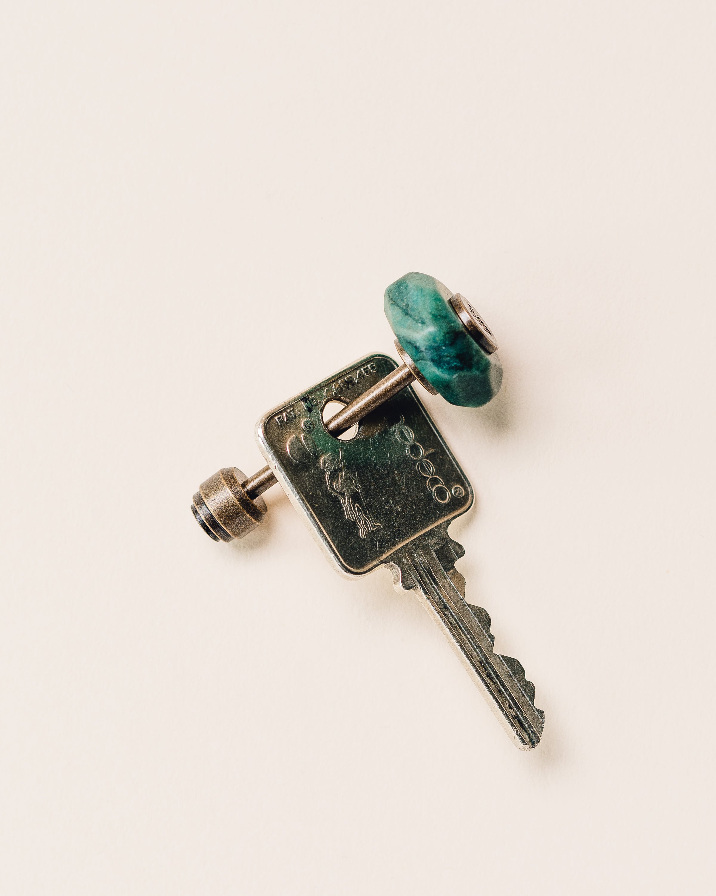 Postalco Mineral Keychain – Glasswing