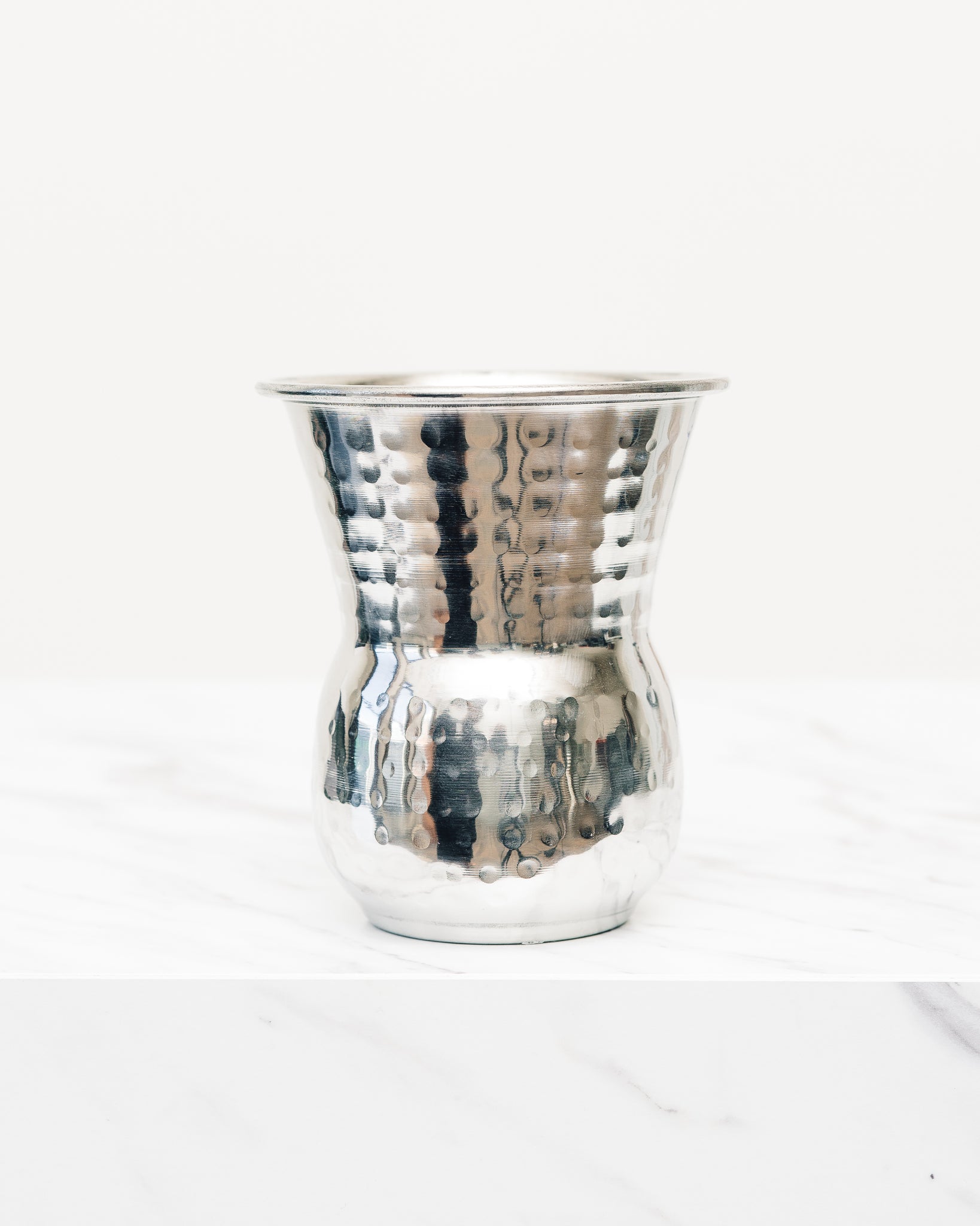 Stainless Steel Tumbler, Moroccan Hammered