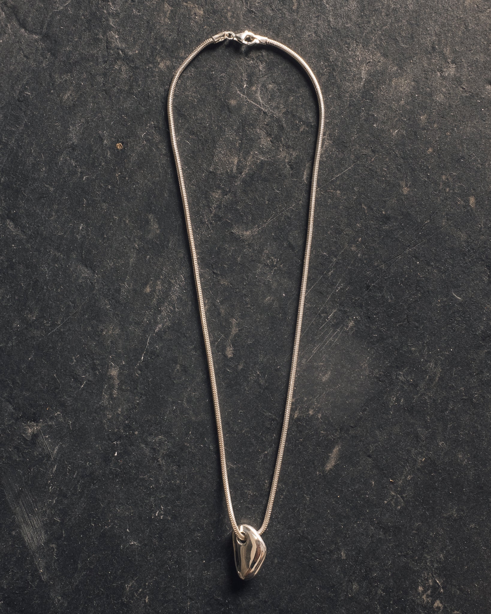 Hernan Herdez Forma Necklace, Silver | Glasswing