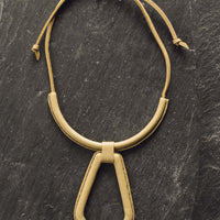 Crescioni Georgia Necklace, Wasabi