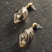 Crescioni Pia Earring, Smoke