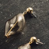 Crescioni Pia Earring, Smoke