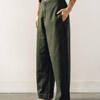 Cordera Chunky Cotton Pants, Green