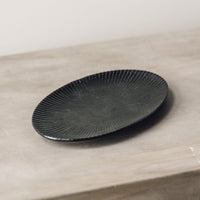 Dominic Ribbed Oval Plate