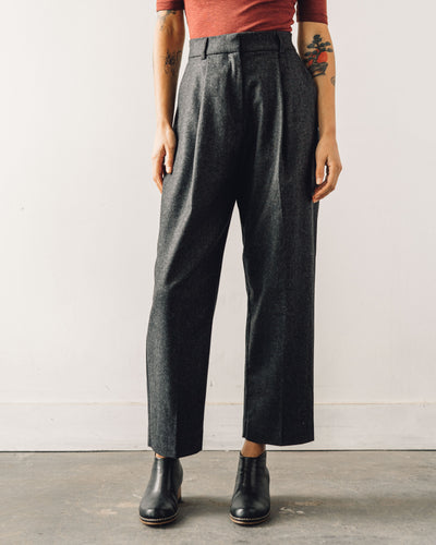 YMC Wool Market Trouser, Charcoal