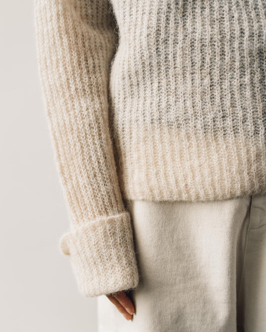 Cordera Soft Alpaca Turtleneck Sweater, Beige