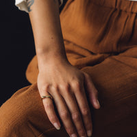 SUAI Ona Small Ring, Brass