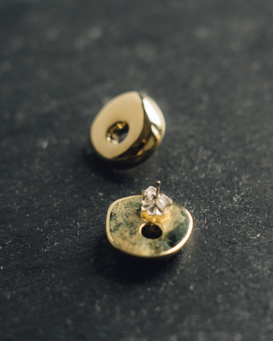 Leigh Miller Brass Hepworth Studs