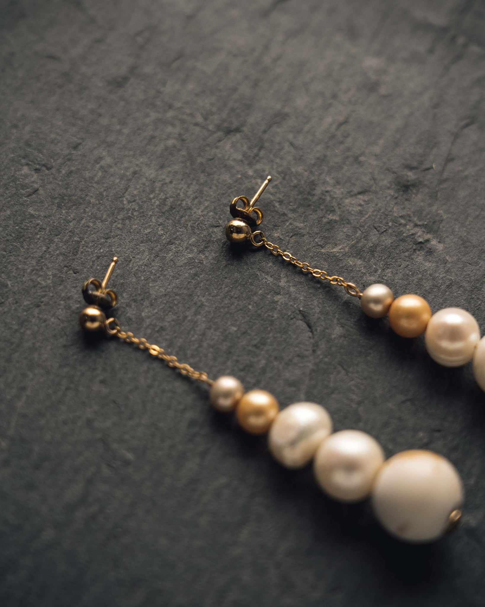 Rou Jewelry Pearl Cairn Earring