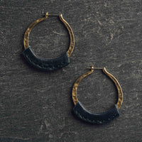 Crescioni Kiva Earrings, Indigo