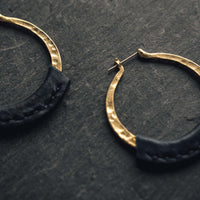 Crescioni Kiva Earrings, Indigo