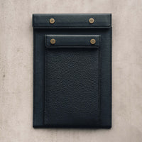 Postalco All Leather Snap Pad, Black
