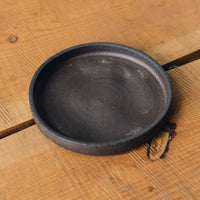 Natasha Alphonse Planter + Saucer, Crackle Shino