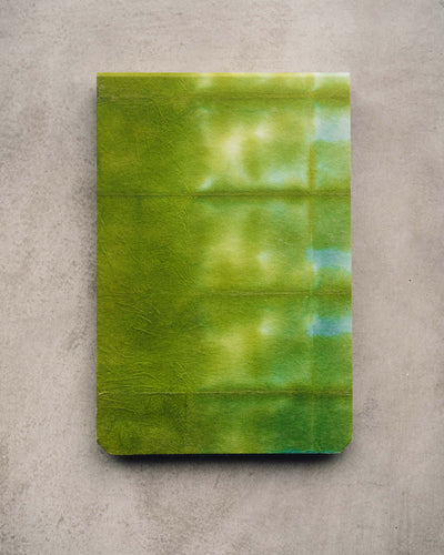 Postalco Square Dyed Notebook, Kelp Green