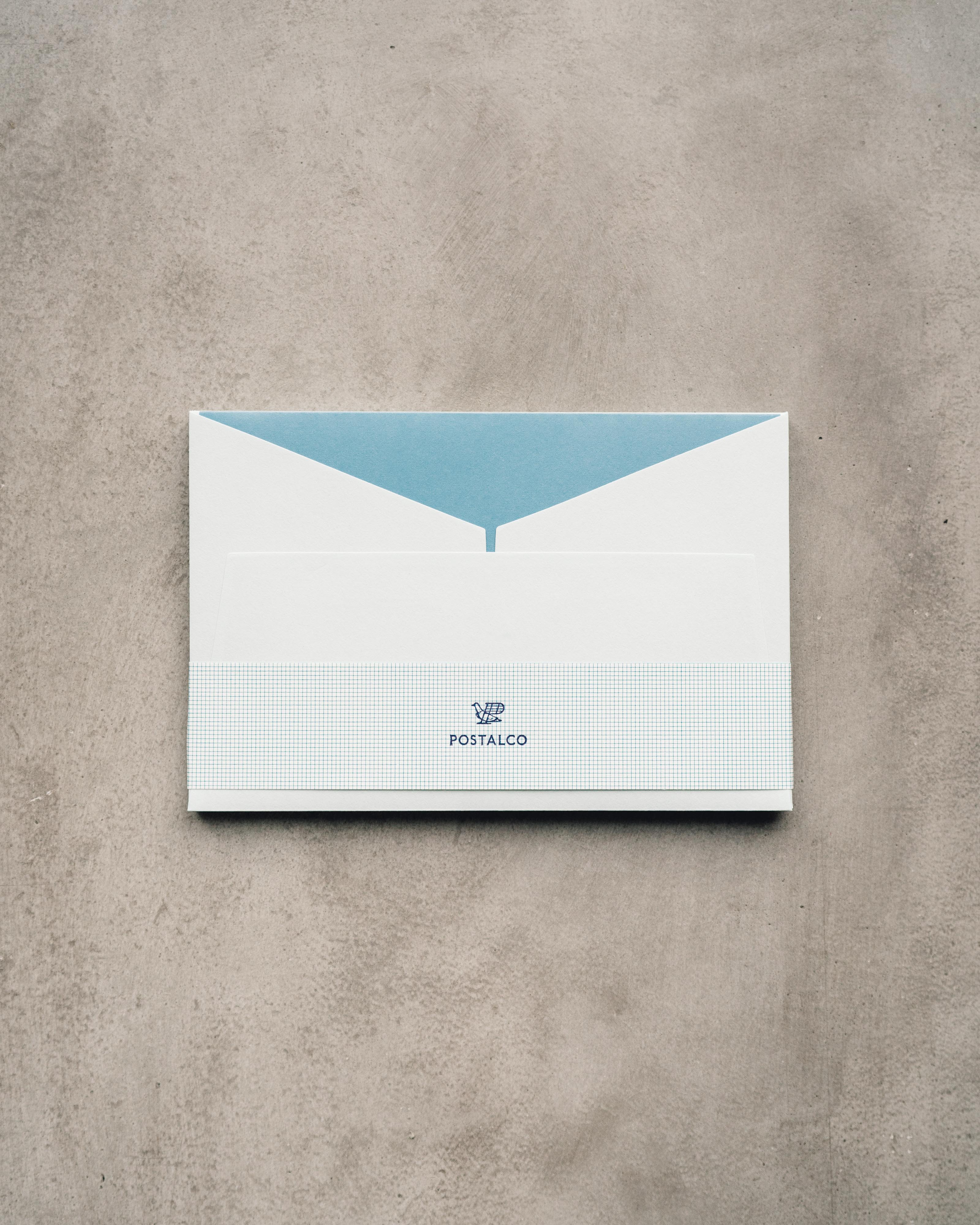postalco ポスタルコ envelope Postalco River Envelopes – Glasswing