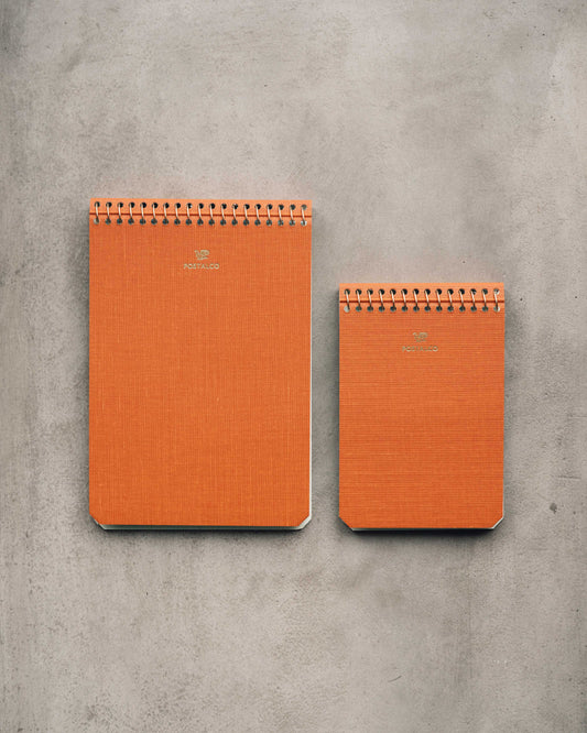 Postalco Tangerine Notebooks