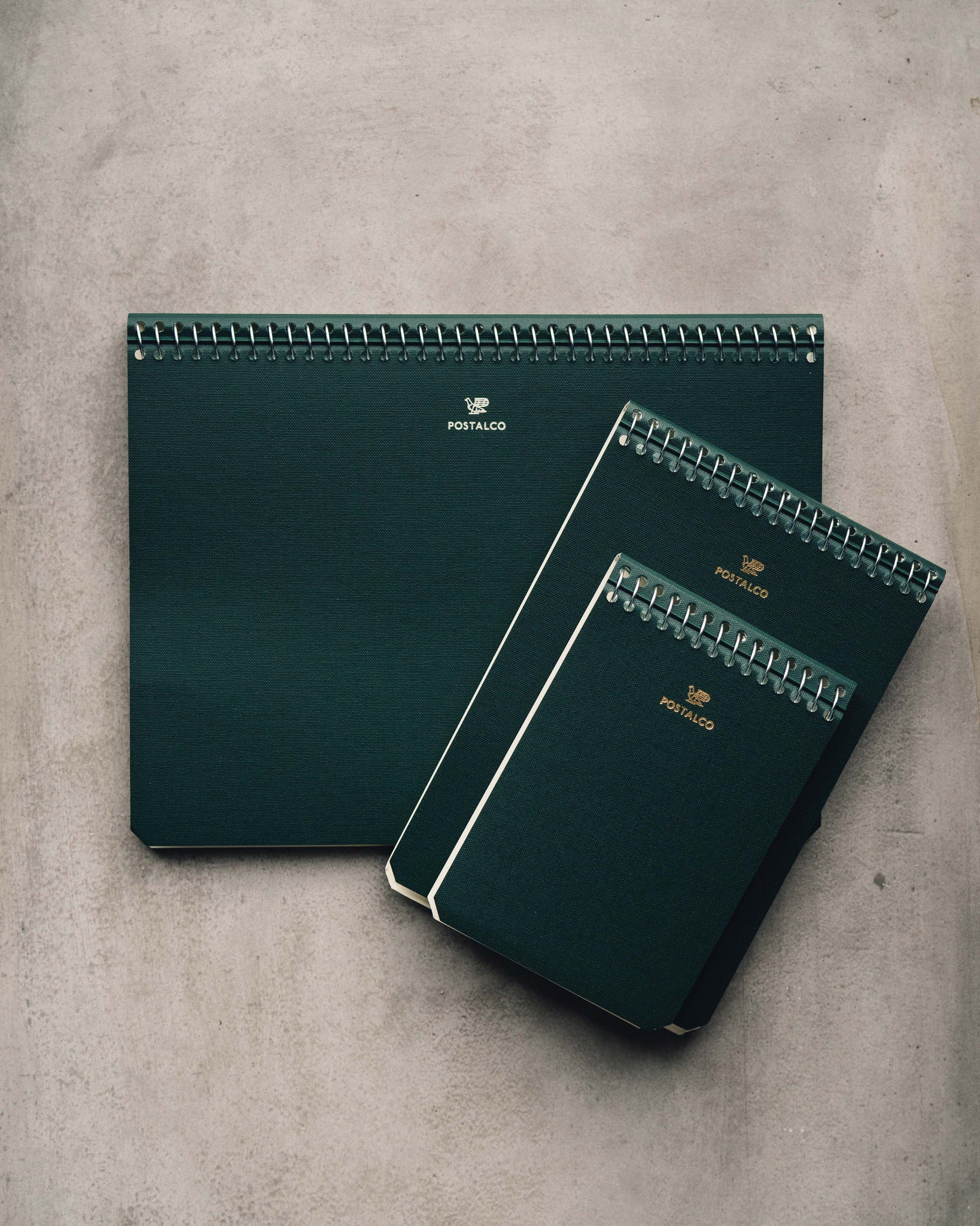 Postalco Notebooks, Bank Green | Glasswing
