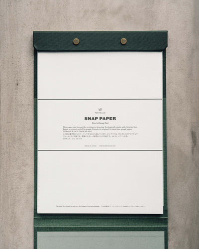 Postalco Snap Pad, Forest Green