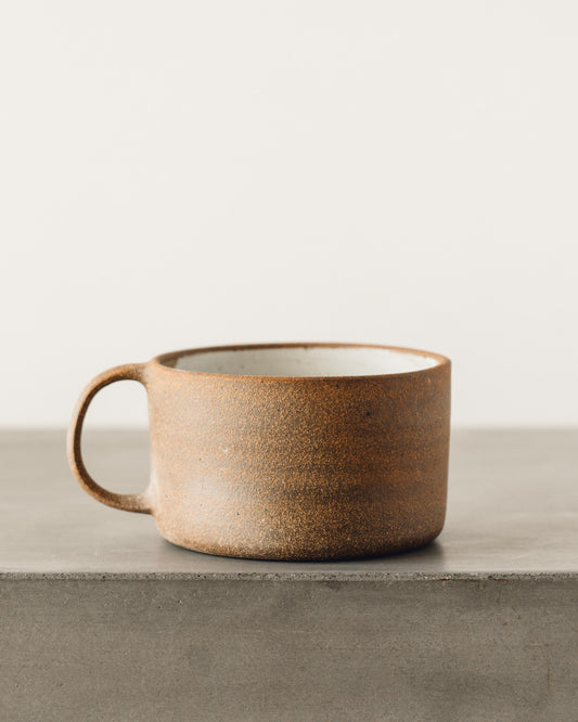 Natasha Alphonse Desert Mug, Reduction Fired