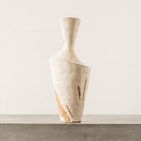 Ayame Bullock Cream Vase