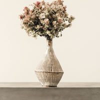 Ayame Bullocks Striped Vase