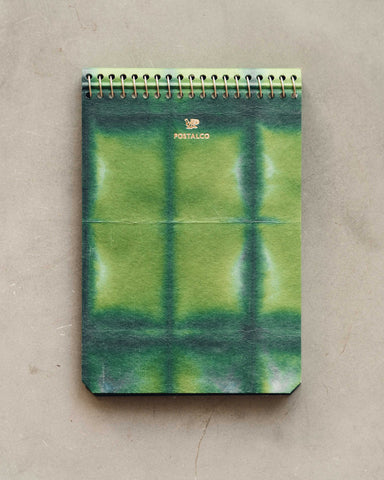 Postalco Notebooks, Moss Square Dyed