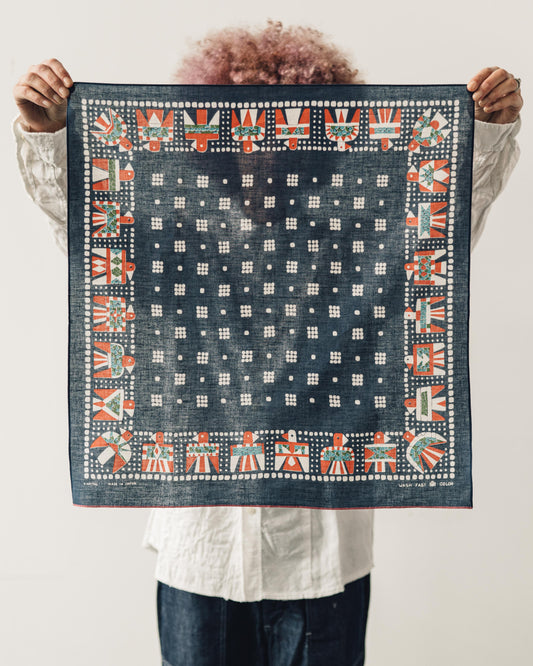 Kapital Thunderbird Bandana, Navy