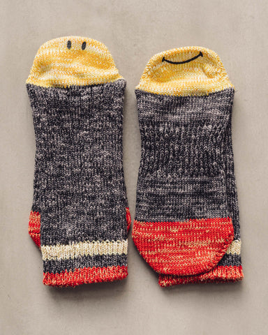 Kapital 72 Yarns Wool Smilie Socks, Grey