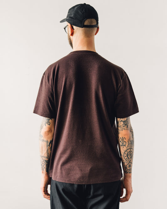 Evan Kinori Pocket Tee, Brown