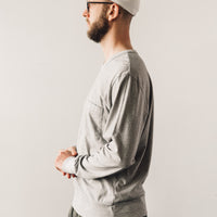 Universal Works College Loose Pullover, Grey
